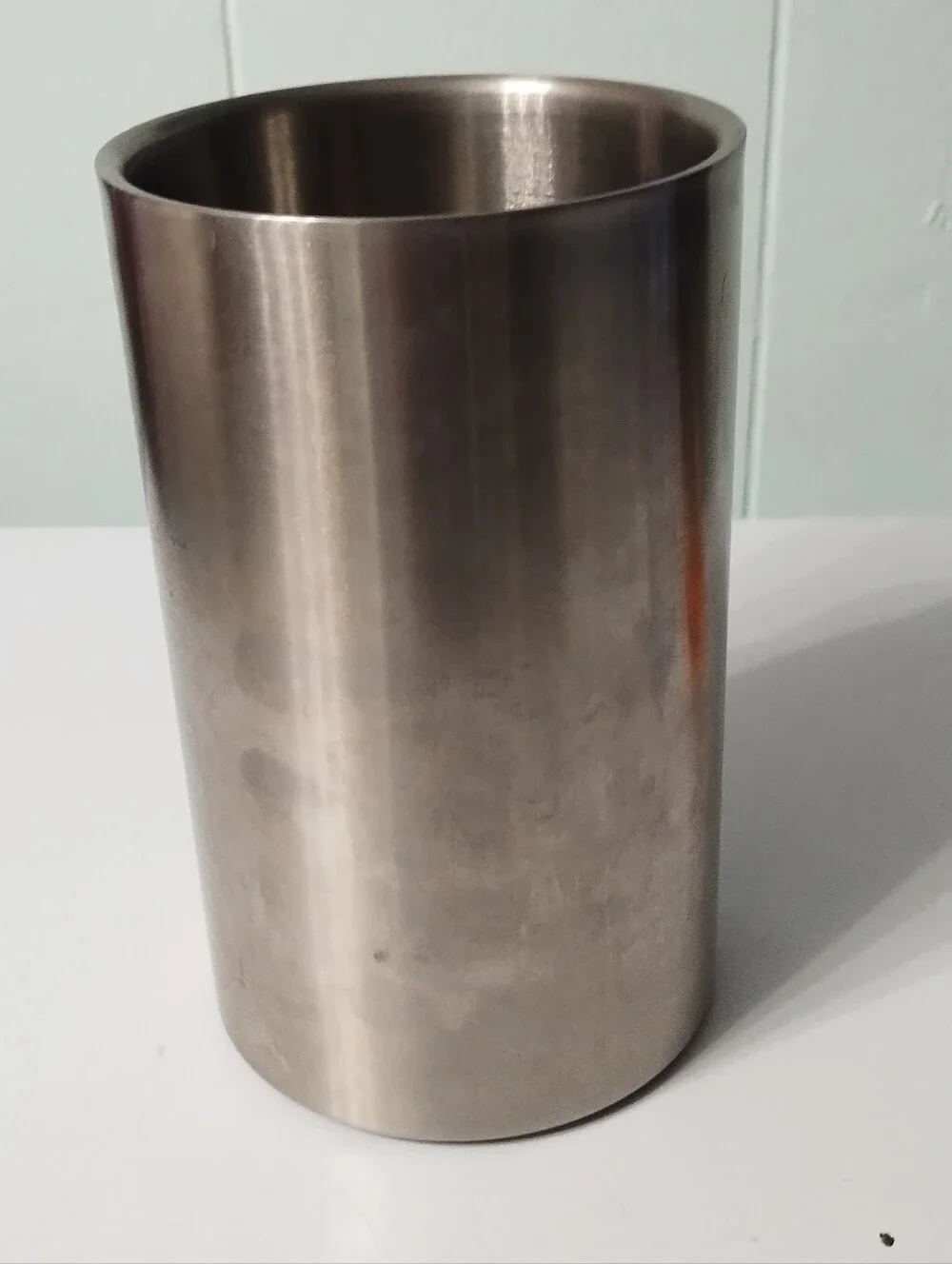 Brushed Stainless Steel Deer Embossed Wine Cooler Or Chiller